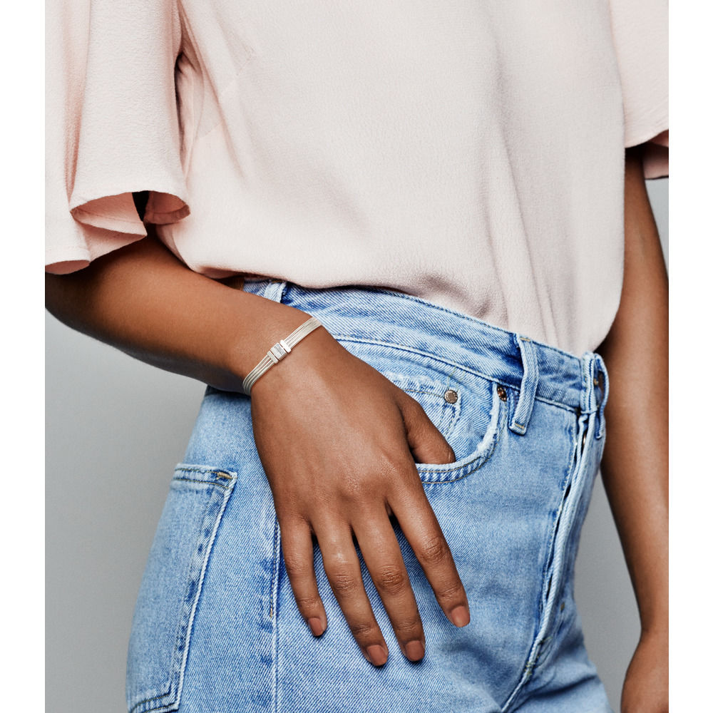 pandora reflexions multi snake bracelet silver